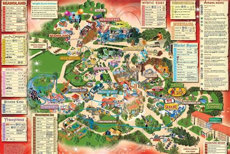 Chessington World Of Adventure 2008 Park Map | Chessington W… | Flickr