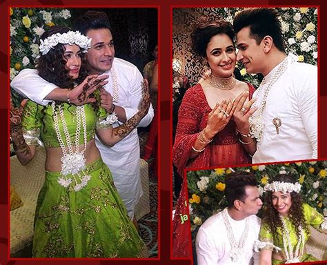 Bigg Boss Couple Prince Narula Yuvika Chaudhary Mehendi Ceremony Pre Wedding Shoot | bigg boss ...