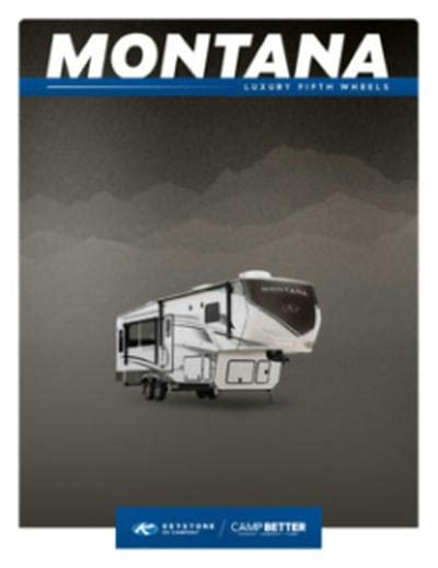 Keystone Montana 3931FB Floor Plan 5th Wheel