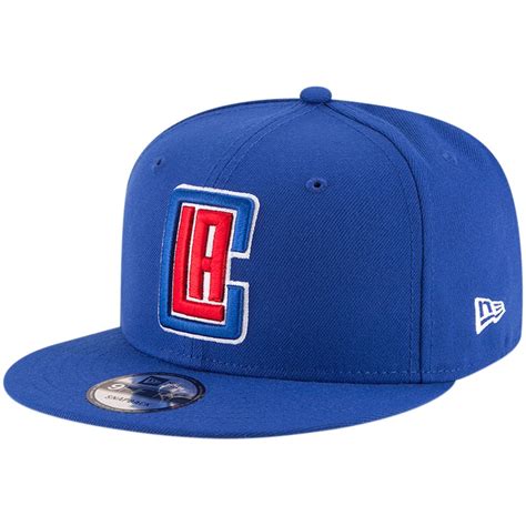 New Era LA Clippers Royal Official Team Color 9FIFTY Adjustable Snapback Hat