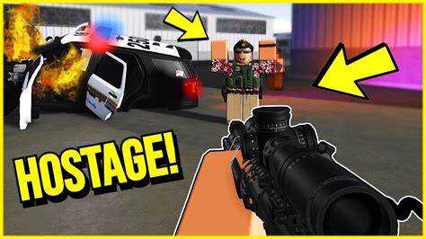 Corrupt Police Officer Take Partner HOSTAGE! | Perris ALPHA (Roblox) - YouTube