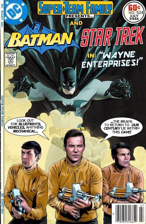 Super-Team Family: The Lost Issues!: Batman and Star Trek