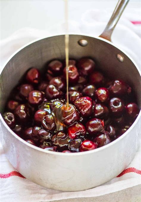 Easy homemade cherry pie filling, sweetened with honey! No refined sugars here—just wholesome ...