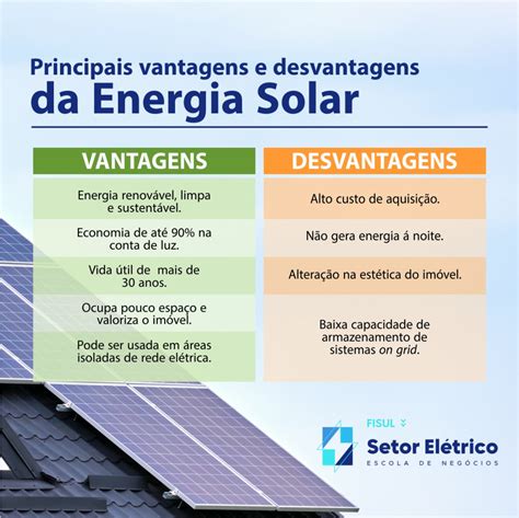 Energia Solar: conheça as principais vantagens e desvantagens - Blog da ...