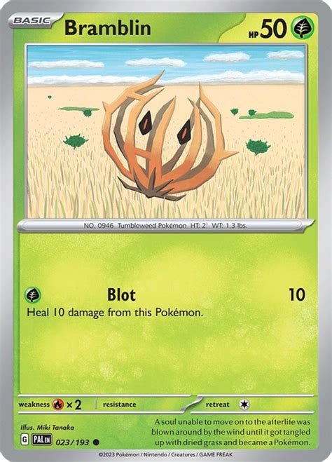 Bramblin sv2 23 | Pokemon TCG POK Cards