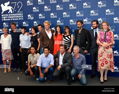 Venice, Italy. 2nd September, 2015. Cast members of the Movie "Everest ...