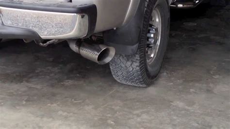 4" MBRP exhaust - Duramax LLY - YouTube