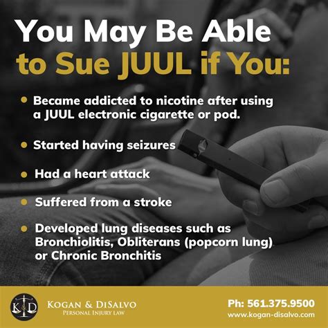 Florida JUUL Vaping Injury Lawyer | Claims Against E-Cigarette Company