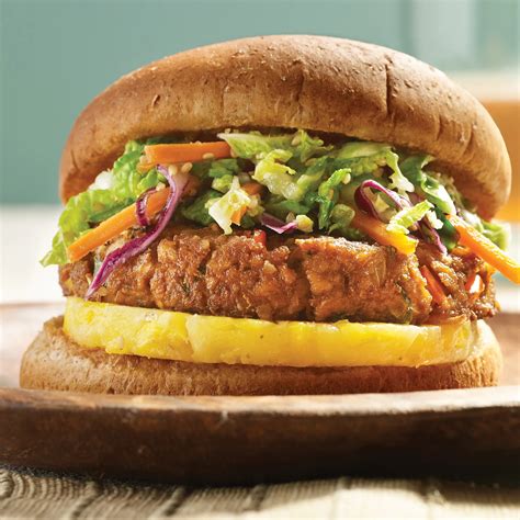 Tofu Burger Recipe from H-E-B