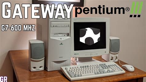 Vintage Gateway Pentium III Desktop Computer from 2000 - YouTube