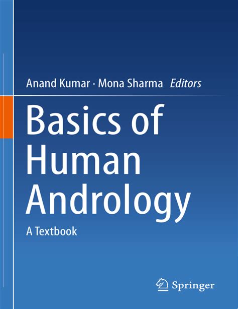 Basics of Human Andrology - A Textbook