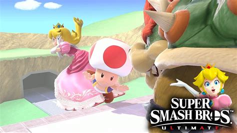 Super Smash Bros Ultimate Peach Gameplay - YouTube