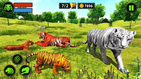 Android için Wild Tiger Family Simulator - Tiger Games - APK'yı İndir