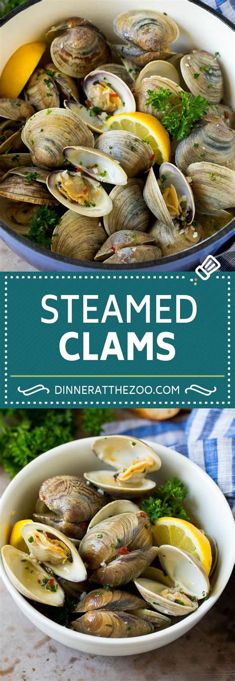 Steamed Clams in Garlic Butter - Dinner at the Zoo