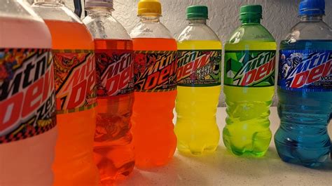 All Mountain Dew Flavors Ever Made