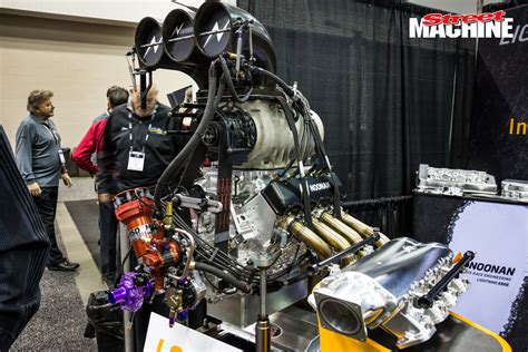 Noonan Racing debuts revolutionary Hemi and LS engines at the Pri Show - video