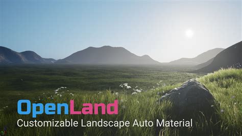 GitHub - GDi4K/unreal-openland: Landscape AutoMaterial for UnrealEngine with some related Tools ...