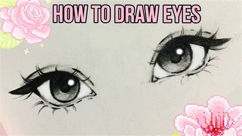 36+ Anime Cute How To Draw Eyes PNG