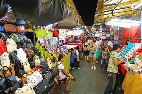 Bangkok Night Market Map