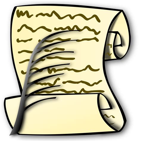 Clipart - Scroll