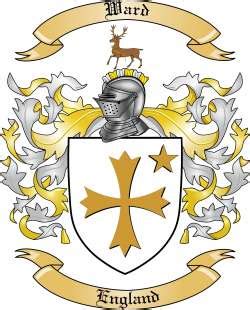 Ward Family Crest from England by The Tree Maker