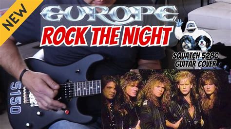 Rock The Night - Europe (Guitar Cover) - YouTube