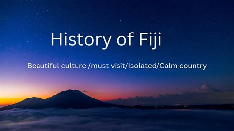 Story of Fiji. Island nation. History of Fiji. - YouTube