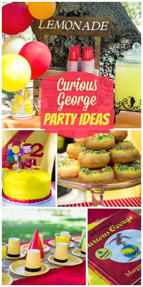 Curious George / Birthday "A very curious george party" | Catch My ...