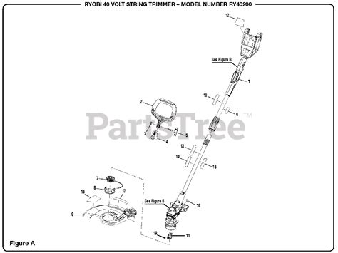 Ryobi 40v Trimmer Parts Diagram | Webmotor.org