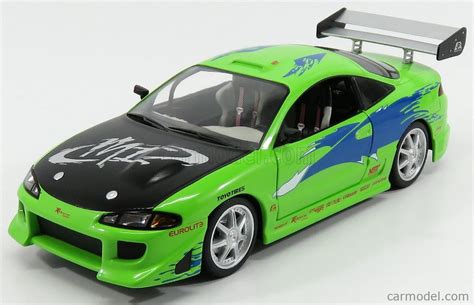 GREENLIGHT 19039 Scala 1/18 | MITSUBISHI ECLIPSE 1995 - PAUL WALKER - BRIAN O'CONNER - FAST ...