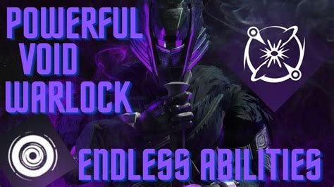 Destiny 2 / God Tier Void Warlock Build - YouTube