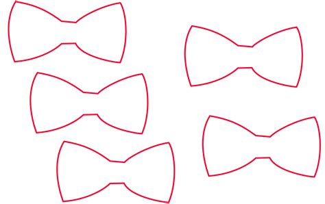 Pattern For Bow Tie - ClipArt Best