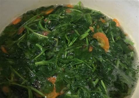 Resep Sayur bening selada air oleh Gina - Cookpad