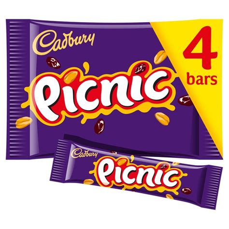 Cadbury Picnic Chocolate Bar Multipack | Ocado