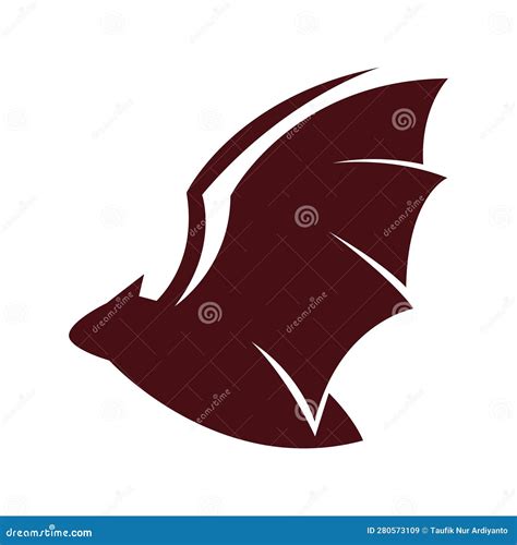 Bats Animal Logo Icon Design Stock Vector - Illustration of horror ...