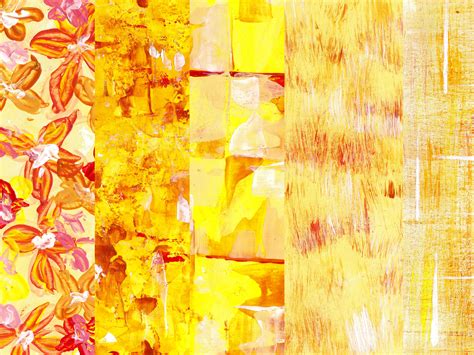 Yellow Abstract Painting Backgrounds (JPG) | OnlyGFX.com