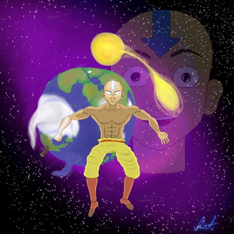 Avatar Aang Level 99 by Portimations on Newgrounds