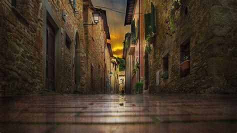 Sunset at Paciano (Italy) | Italy, City architecture, Sunset