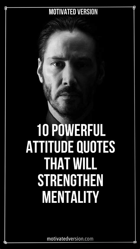 10 Powerful Attitude Quotes that Will Strengthen Mentality in 2023 ...