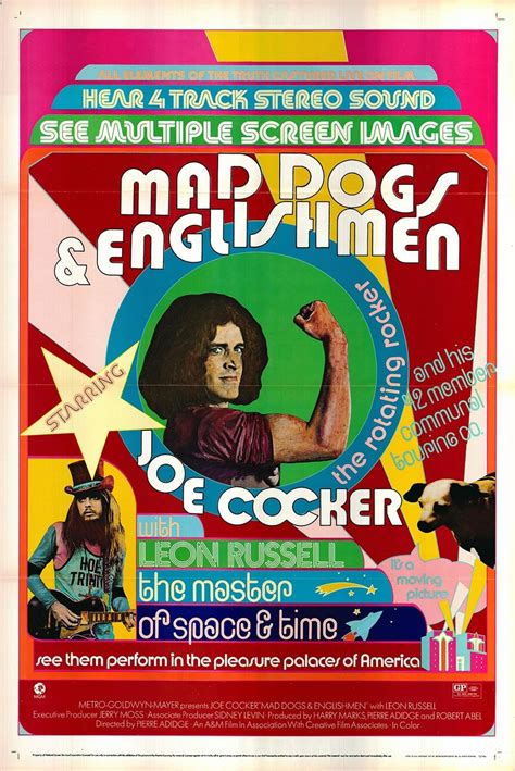 Mad Dogs & Englishmen Original 1971 Vintage One Sheet Movie - Etsy