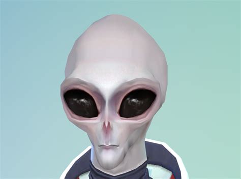 Mod The Sims - Realistic Alien Head