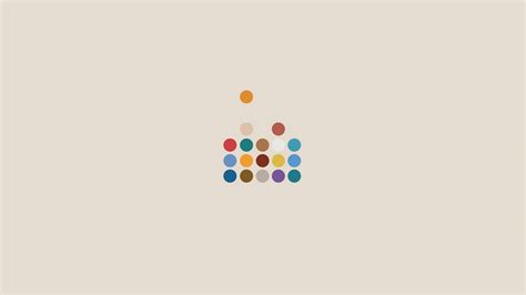 Download Minimalist Tablet Colorful Circles Wallpaper | Wallpapers.com