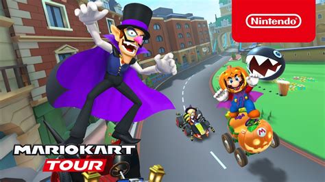 Mario Kart Tour Introduces Vampire Waluigi In Its Latest Halloween Tour ...