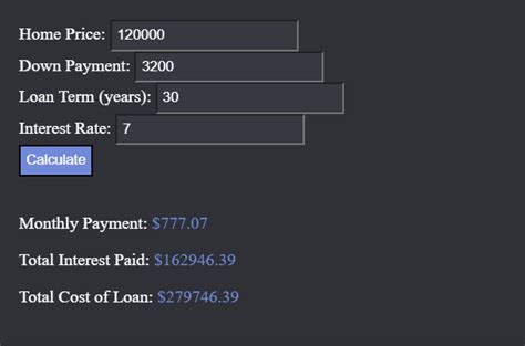 Calculate Mortgage With Va Loan Calculator With DownPayment - Free ...