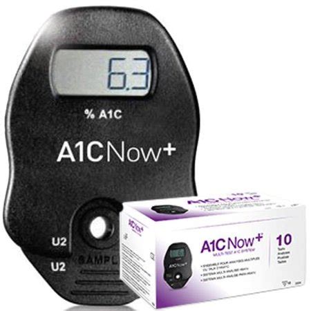 Now A1C Test Kit A1C Diabetes Monitoring Blood Sample 10 Tests - Walmart.com