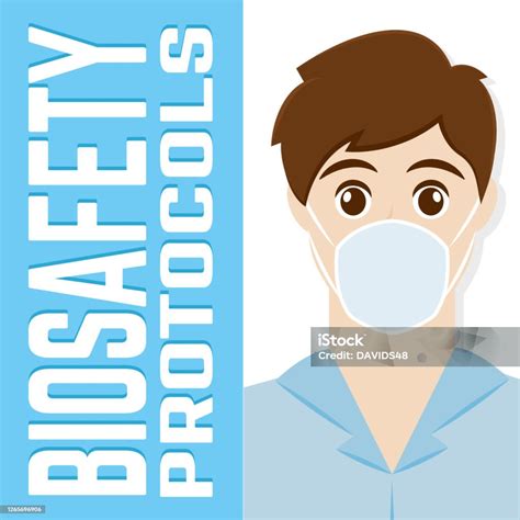 Poster Protokol Biosafety Ilustrasi Stok - Unduh Gambar Sekarang - Clip art, Covid-19 - Virus ...