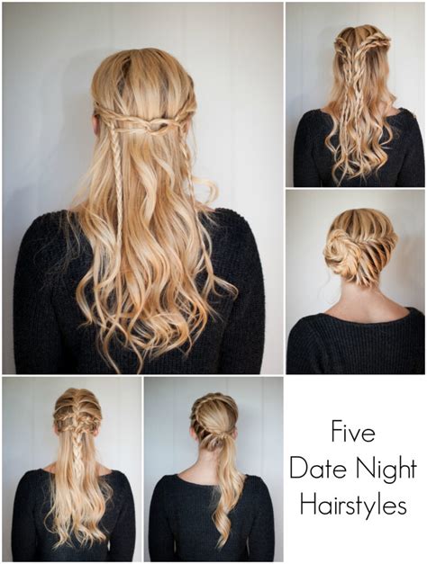 5 Date Night Hairstyles - Cute Girls Hairstyles