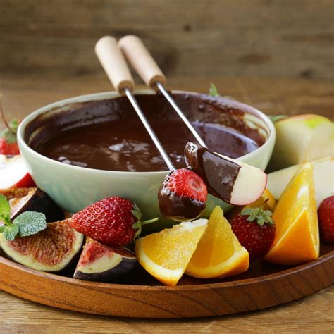 Easy Creamy Chocolate Fondue Recipe | Montana Happy