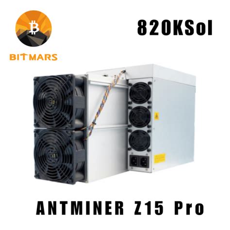 BITMAIN Antminer Z15 Pro 800-860KSol Zcash ZEC Miner - BITMARS