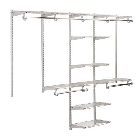 Rubbermaid Configurations Custom Add On Closet Shelving & Closet Organizer Kit, 48-Inch ...